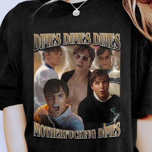 Dimes Dimes Dimes Motherfucking Dimes Nicholas Chavez Retro 90s Shirt, Menendez Brothers T-shirt, Cooper Koch Cotton Menswear Streetwear Casual Tshirt