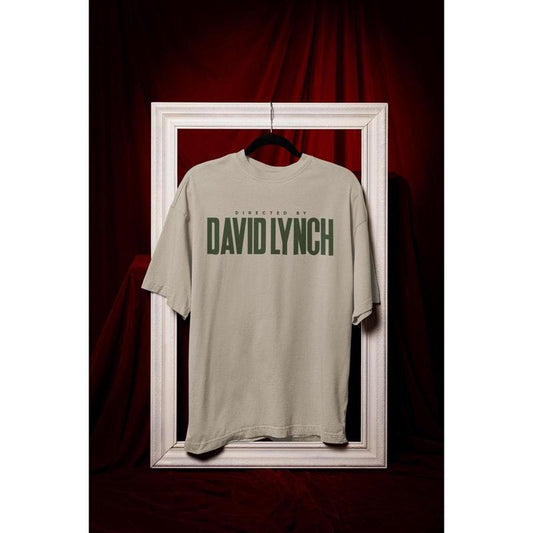 Directed by David Lynch Shirt, RIP David Lynch Tribute Tee, David Lynch Apparel, Gift for Cinema Lovers, Crewneck T-shirt, Cinematic Fashion