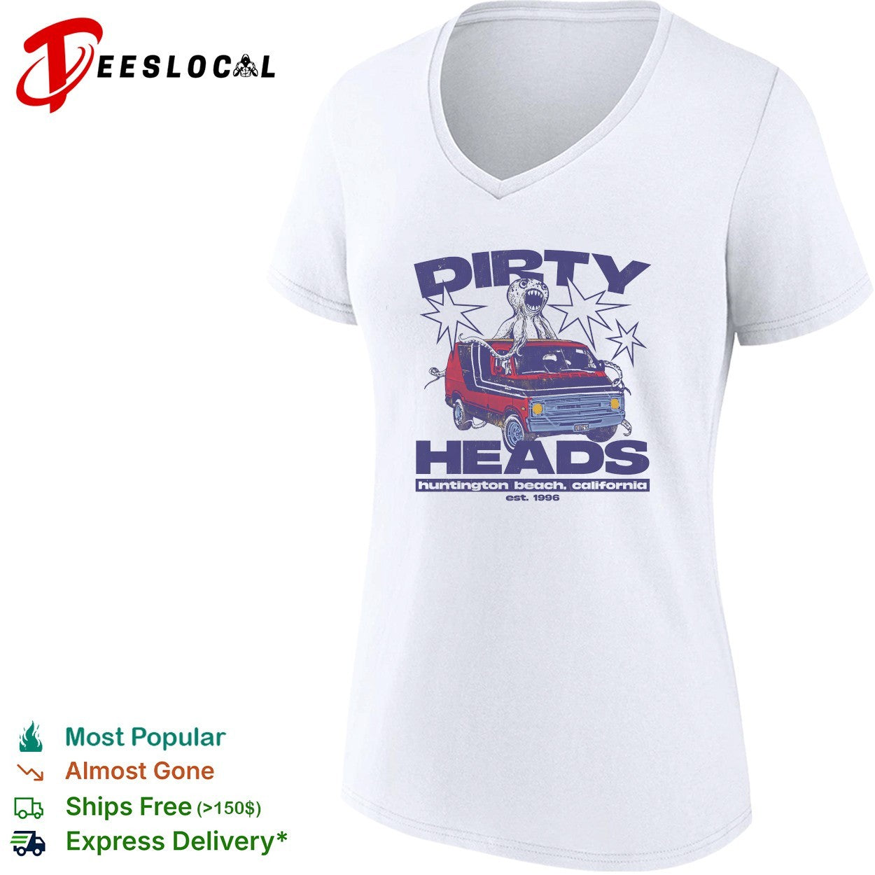 Dirty Heads Huntington Beach California shirt