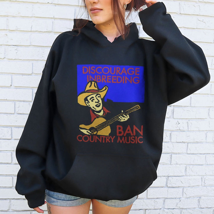 Discourage Inbreeding Ban Country Music T Shirt