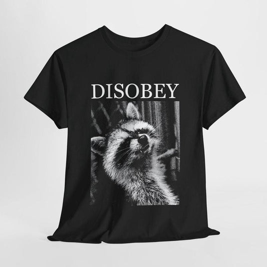Disobey Raccoon T-Shirt