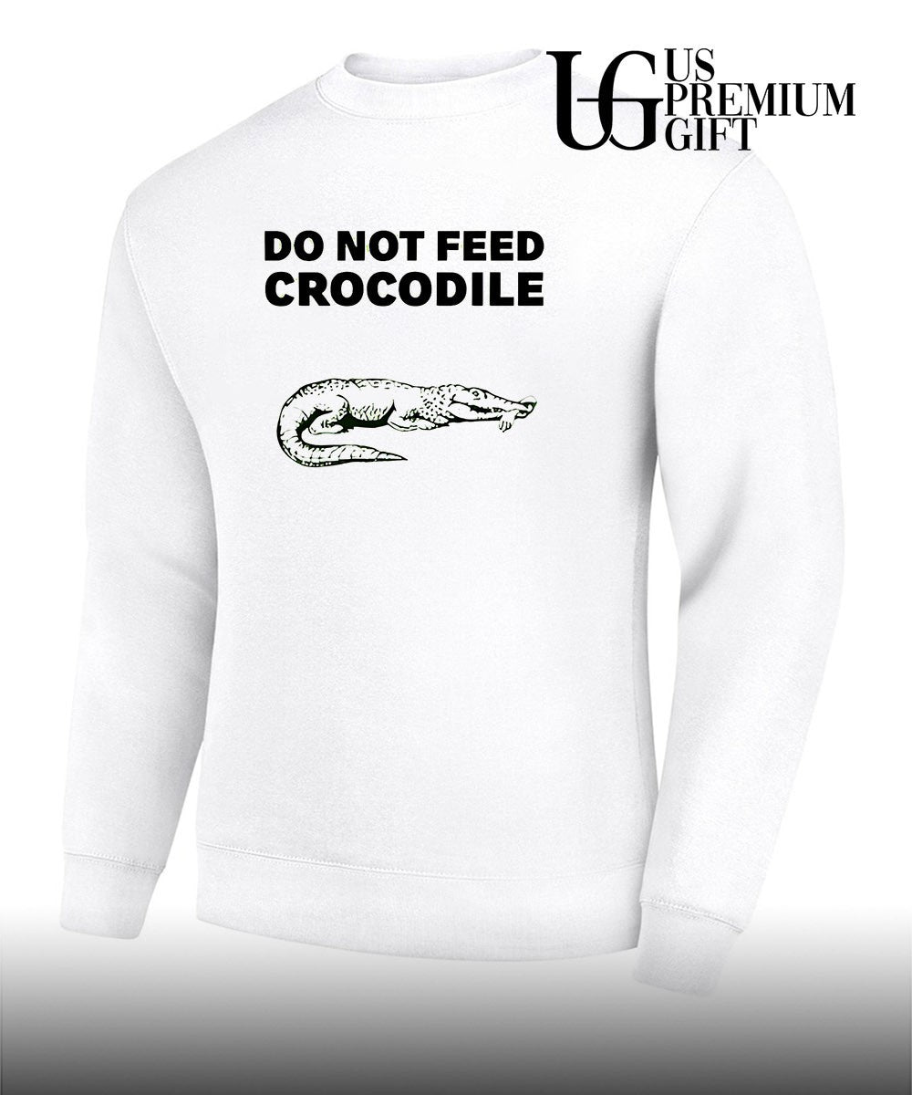 Do Not Feed Crocodile shirt