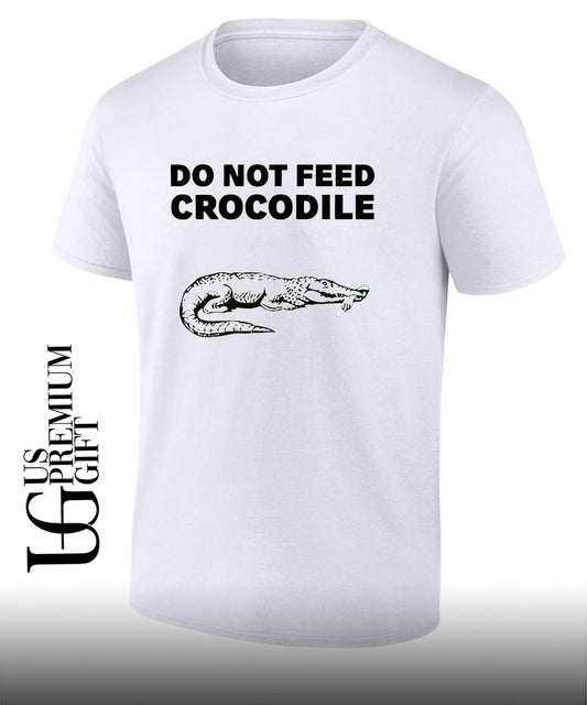 Do Not Feed Crocodile shirt