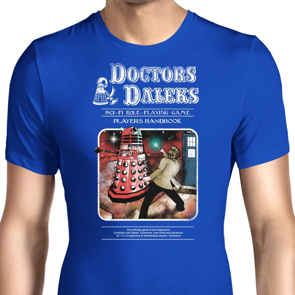 Doctors and Daleks - Men's Apparel