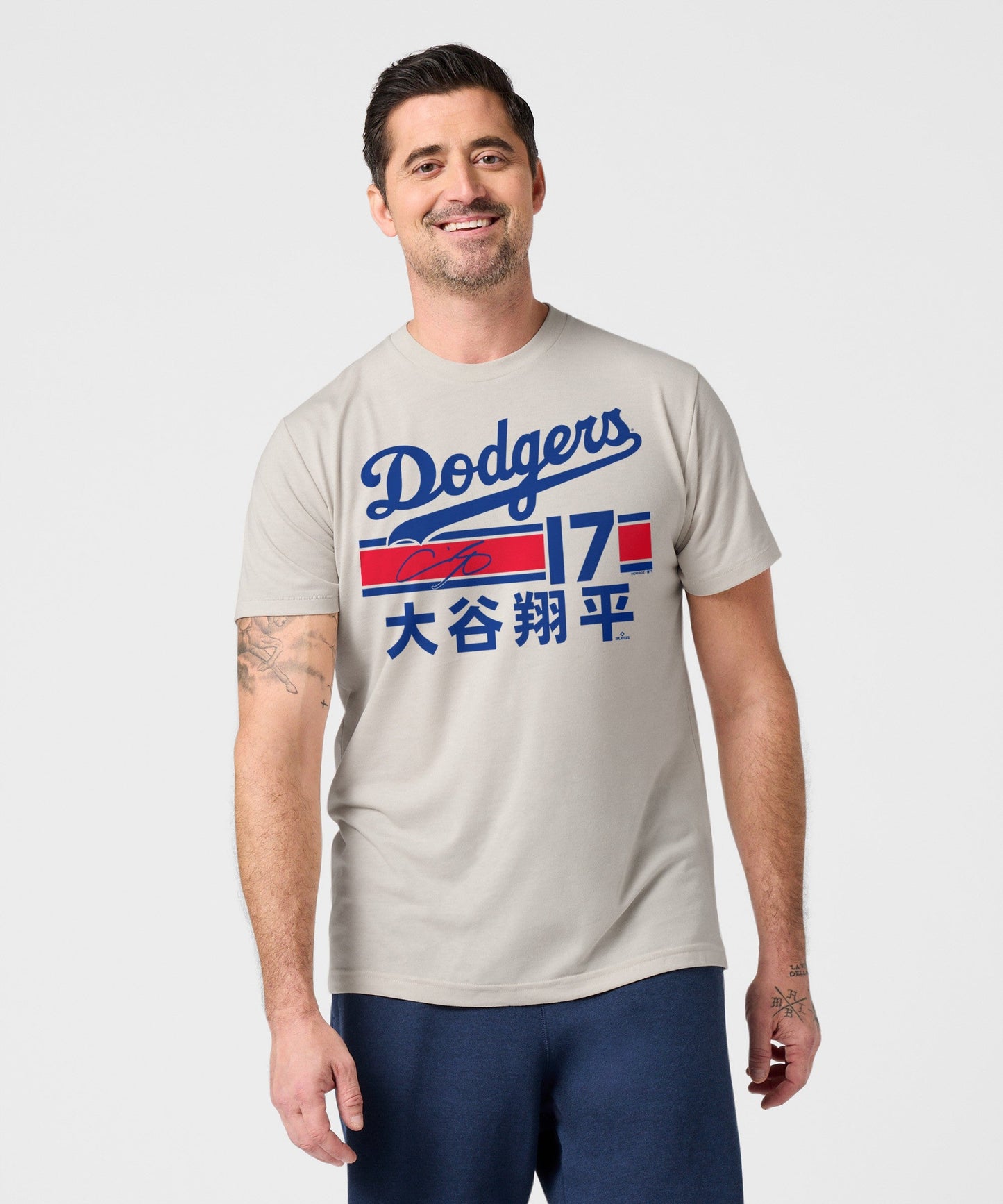 Dodgers Shohei Ohtani Japanese Signature Jersey