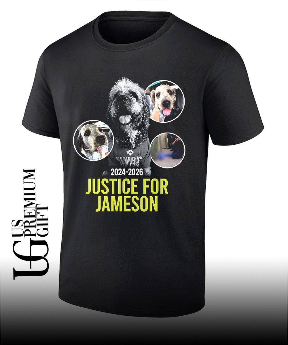 Dog Justice for Jameson 20244-2026 shirt