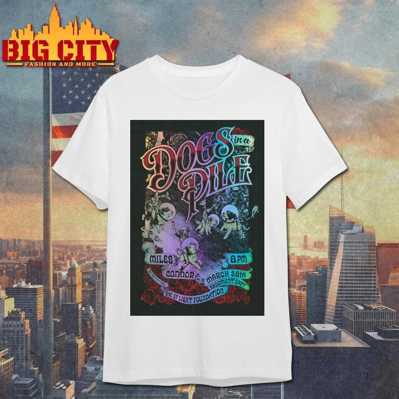 Dogs In A Pile The Basement East In Nashville TN Mar 28 2026 Poster Shirt