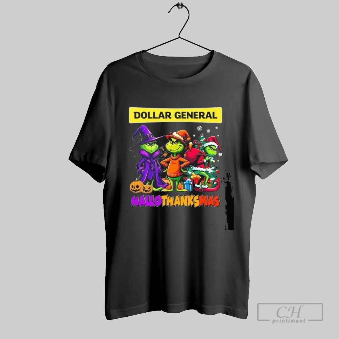Dollar General The Grinch Hallothanksmas 2025 - clothing by TeeHivey.com