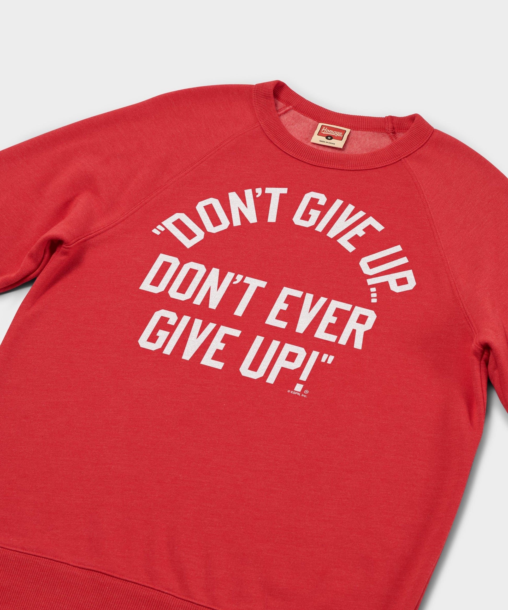 Don't Give Up Don't Ever Give Up Crewneck
