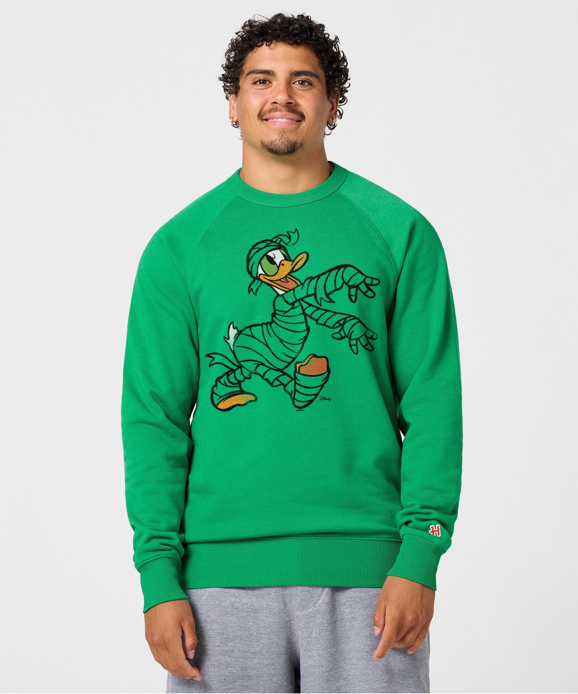 Donald Duck Halloween Mummy Crewneck