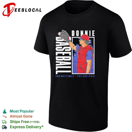 Donnie Baseball Don Mattingly Philadelphia Phillies caricature shirt
