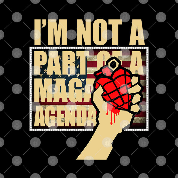 Don’t Wanna Be An American Idiot I’m Not A Part Of A Maga Agenda Shirt