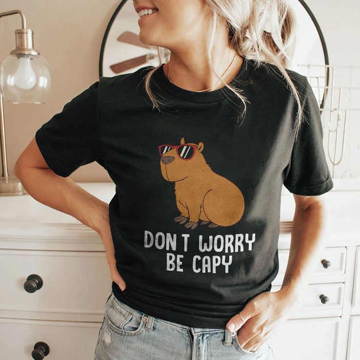 Don’t Worry Be Capy T Shirt
