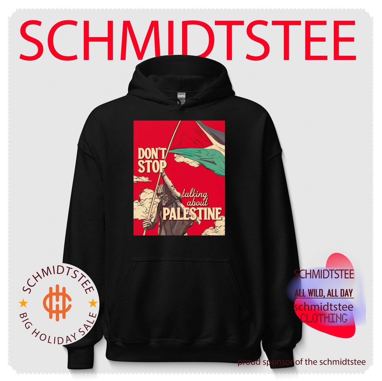 Don’t stop talking about Palestine shirt