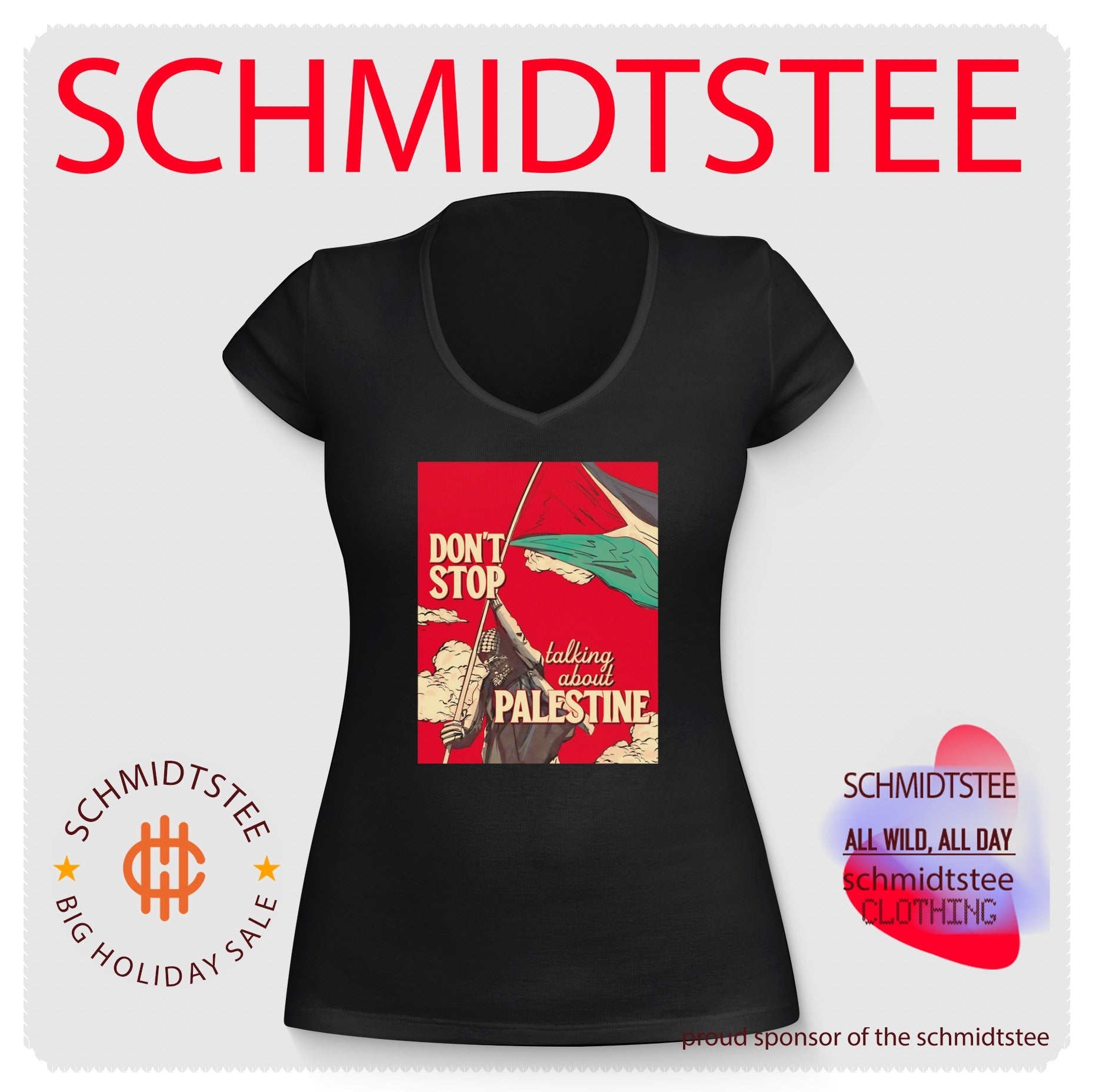 Don’t stop talking about Palestine shirt