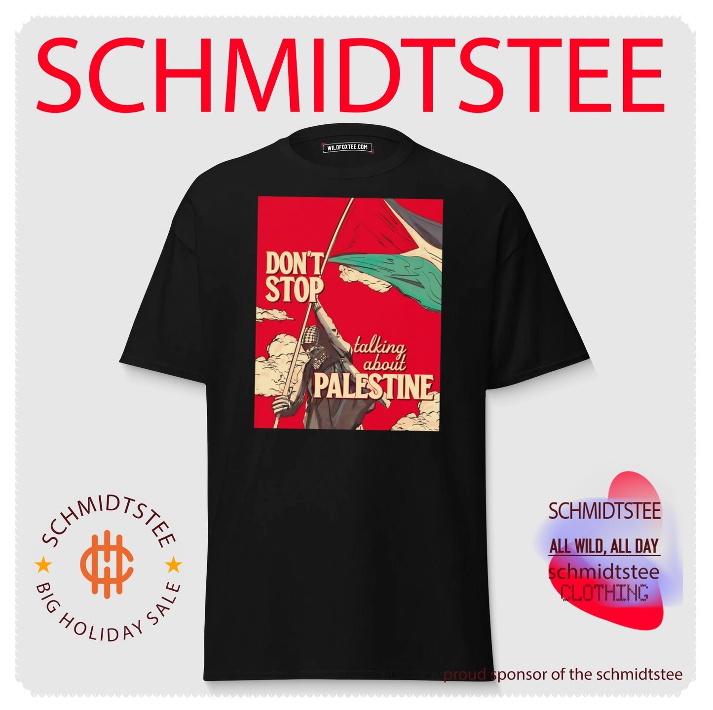 Don’t stop talking about Palestine shirt
