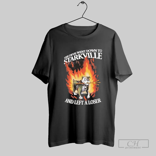 Down To Starkville And Left A Loser - clothing by TeeHivey.com