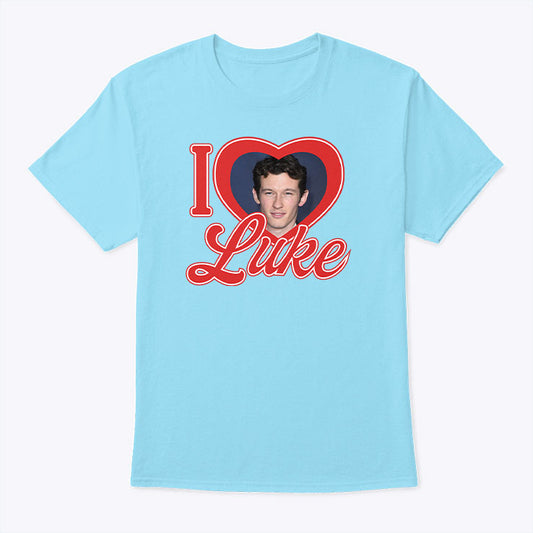 Dua Lipa Callum Turner I Heart Luke T Shirt