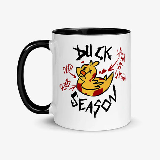 Duck Season Hazbin Hotel Mug