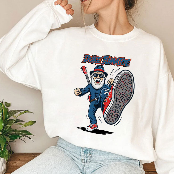 Duke Tumatoe Kicking Duke Kung Fu T Shirt