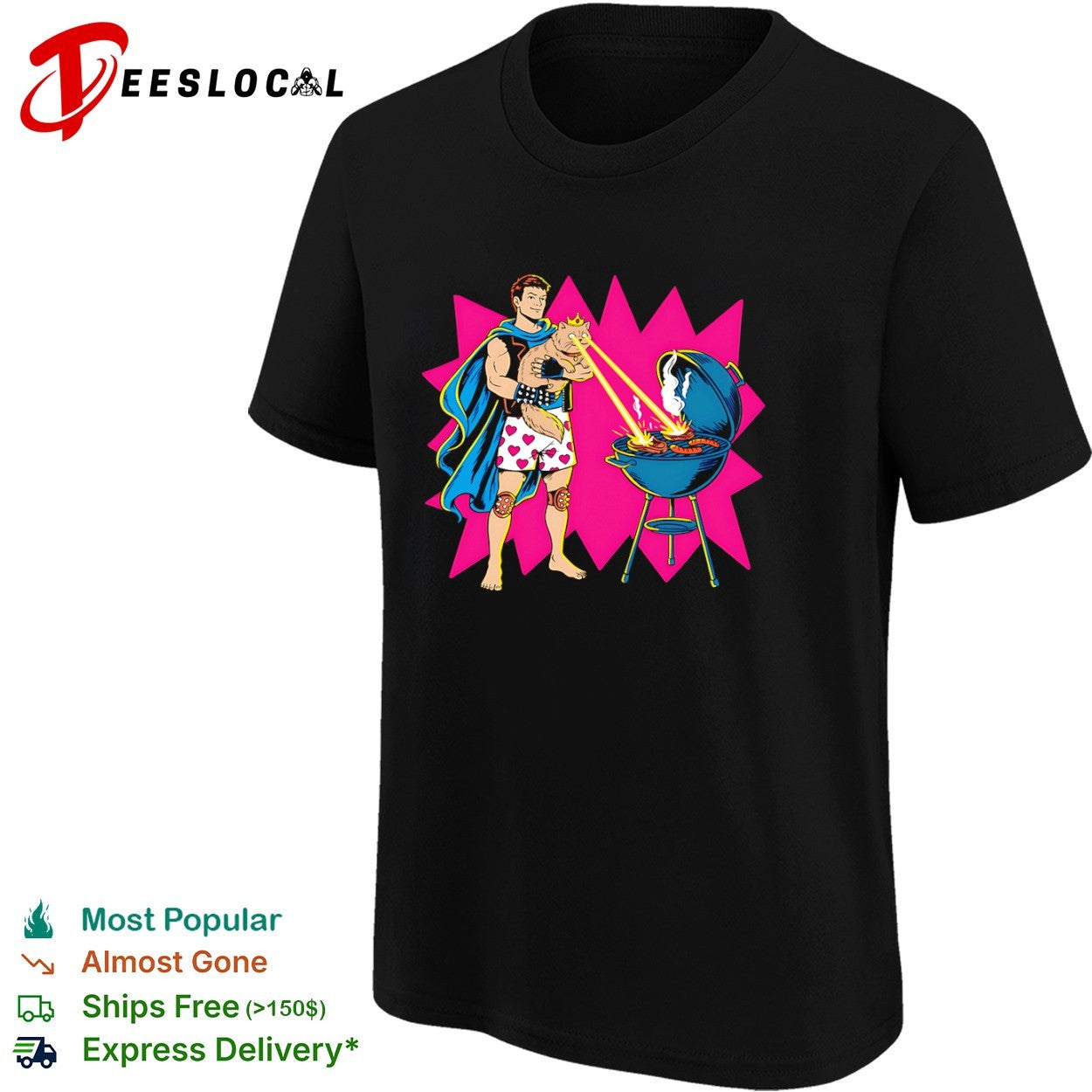 Dungeon Crawler Carl and Princess Donut grilling steaks shirt