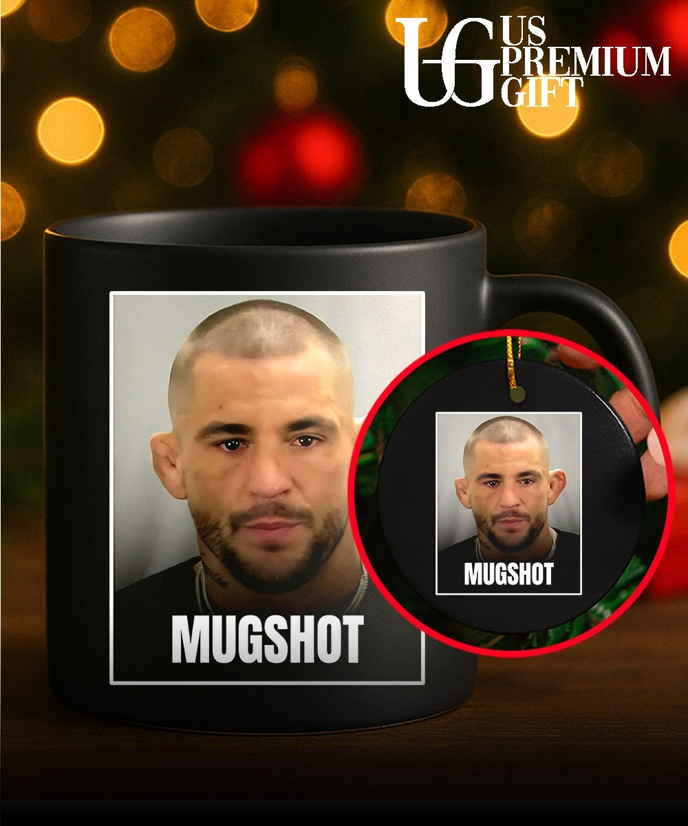 Dustin Poirier mugshot shirt