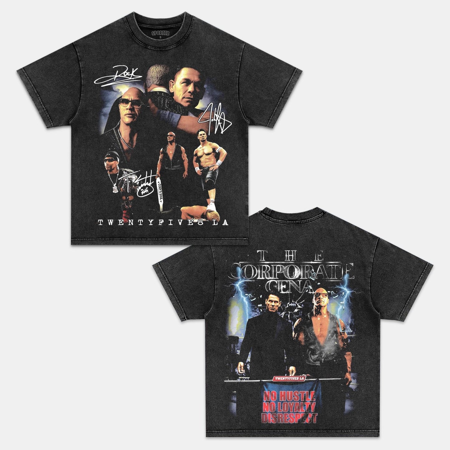 DWAYNE JOHNSON & JOHN CENA TEE Style001