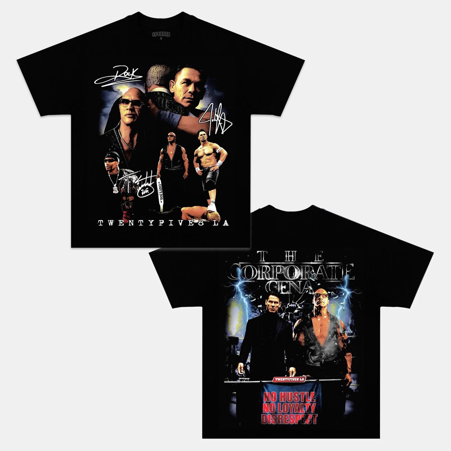 DWAYNE JOHNSON & JOHN CENA TEE Style001