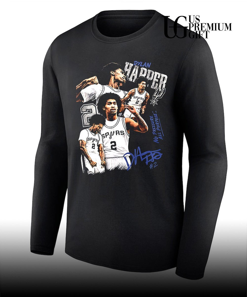 Dylan Harper San Antonio Spurs basketball No Pressure All Purpose shirt