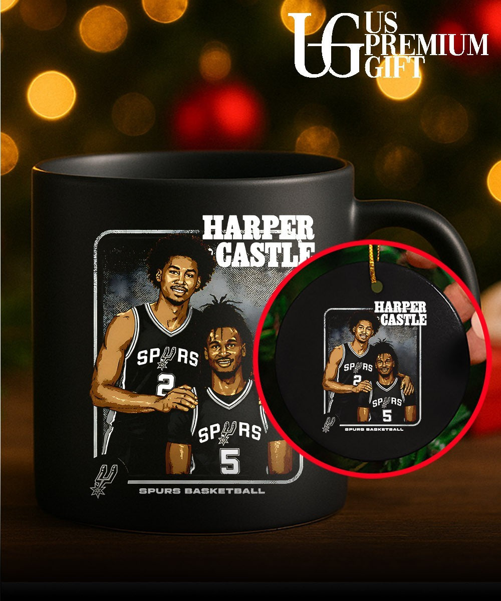 Dylan Harper and Stephon Castle San Antonio Spurs Step Brothers 2026 T-shirt
