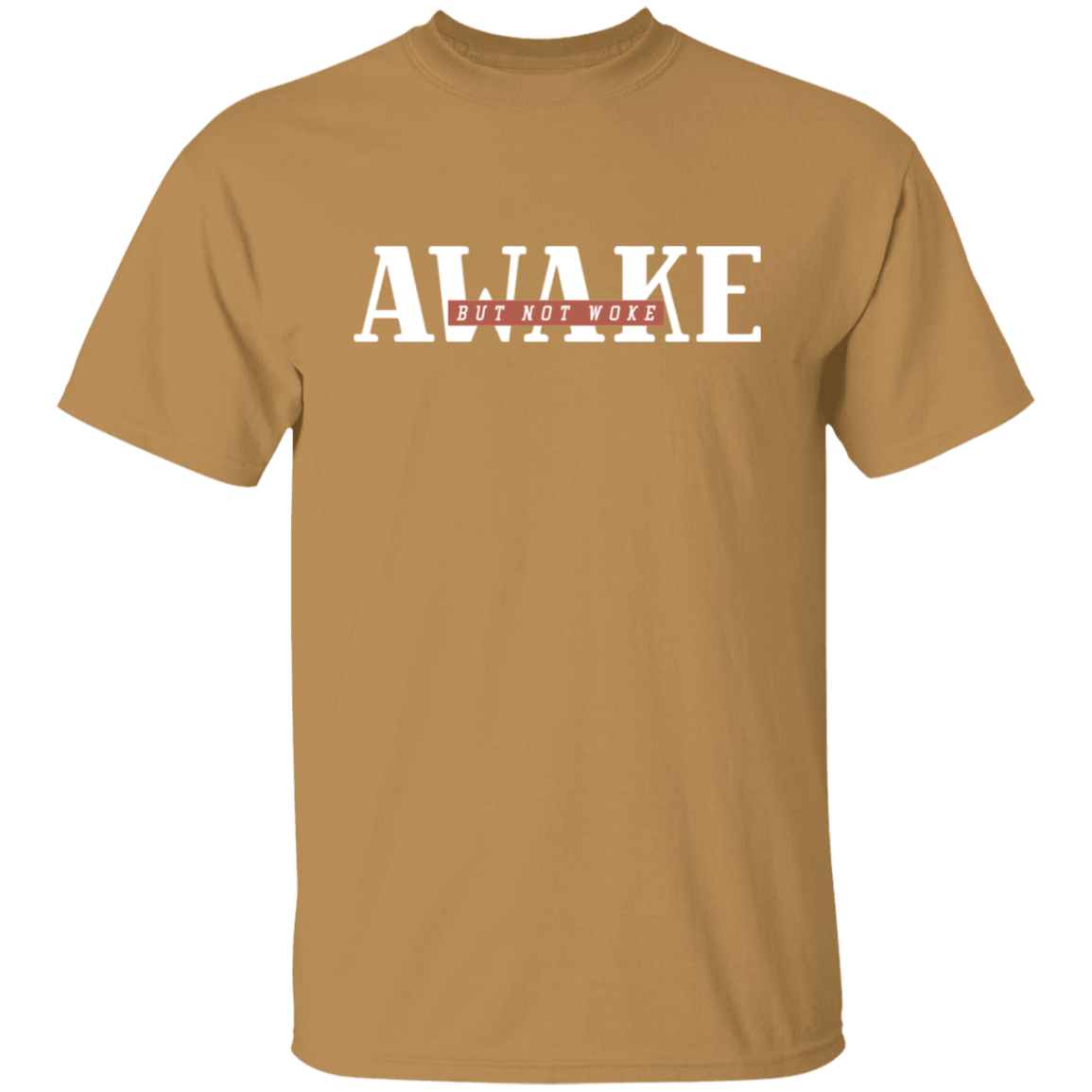 Awake But Not Woke Donald Trump Mens T Shirt - clothing by TeeHivey.com (Image 5)