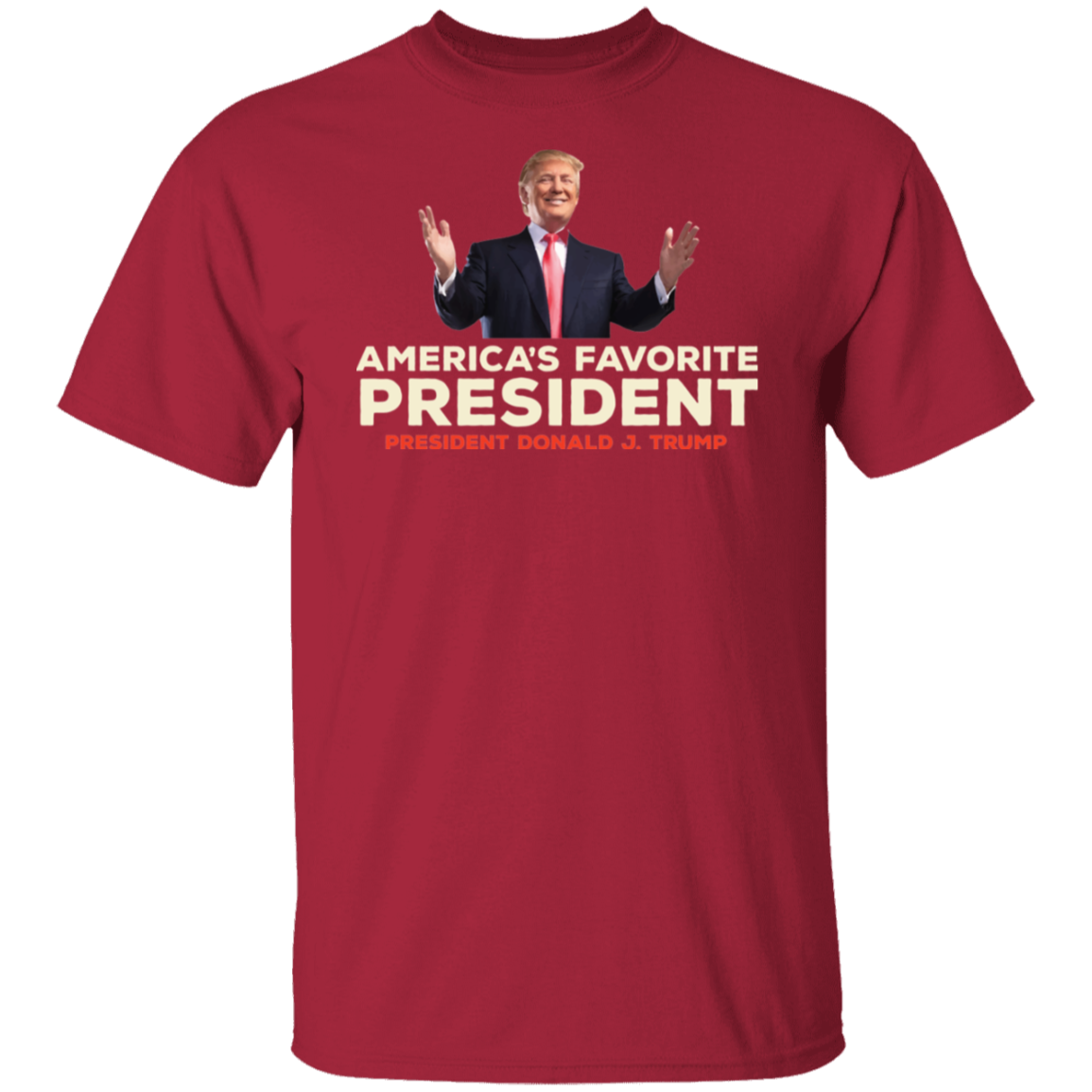 America's Favorite President Donald Trump Mens T Shirt