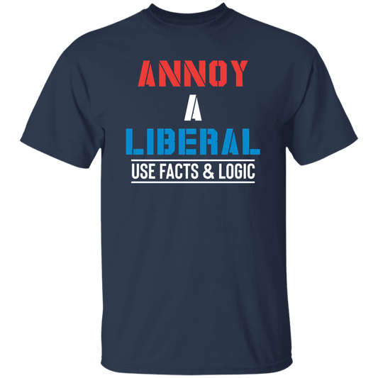 Annoy A Liberal Donald Trump Mens T Shirt - clothing by TeeHivey.com (Image 1)