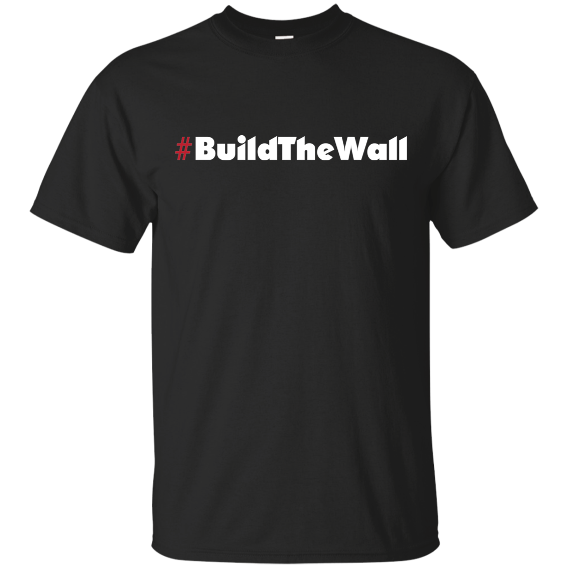 #BuildTheWall Tee Donald Trump Mens T Shirt