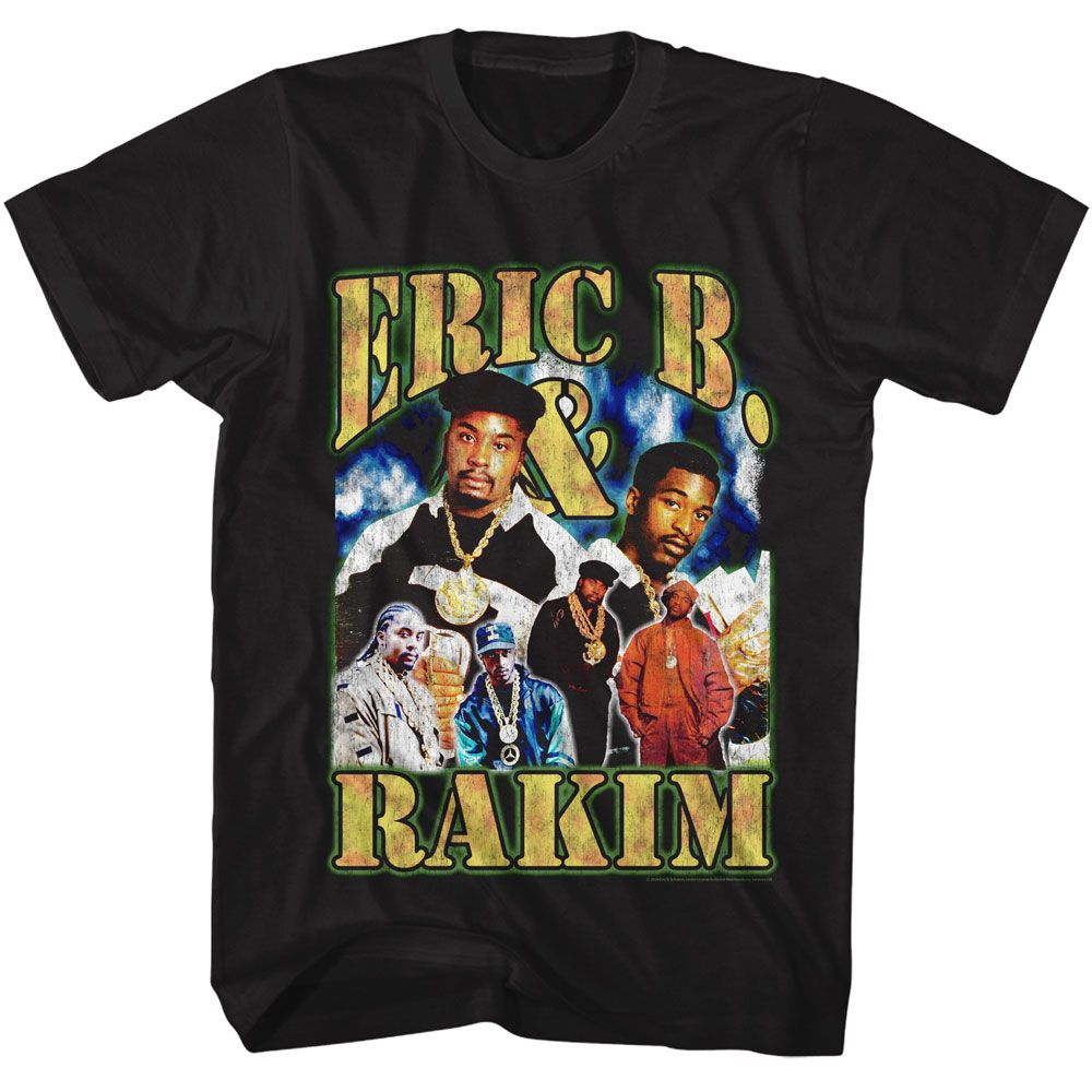 Eric B And Rakim - Group Bootleg - Officially Licensed Adult Short Sleeve T-Shirt