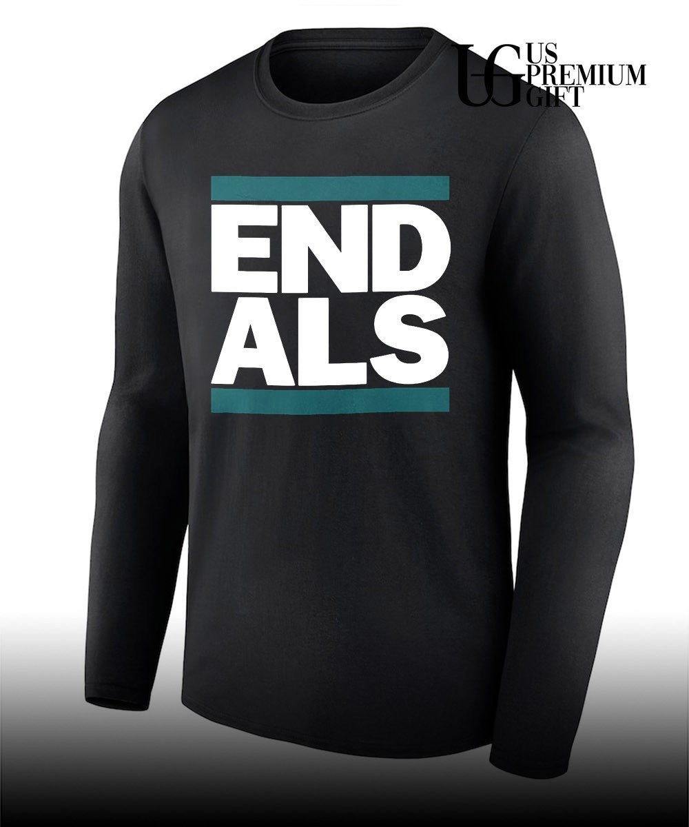 END ALS Seattle Mariners baseball shirt