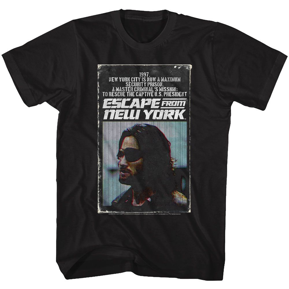 Escape From New York - Book - Short Sleeve - Adult - T-Shirt - clothing by TeeHivey.com