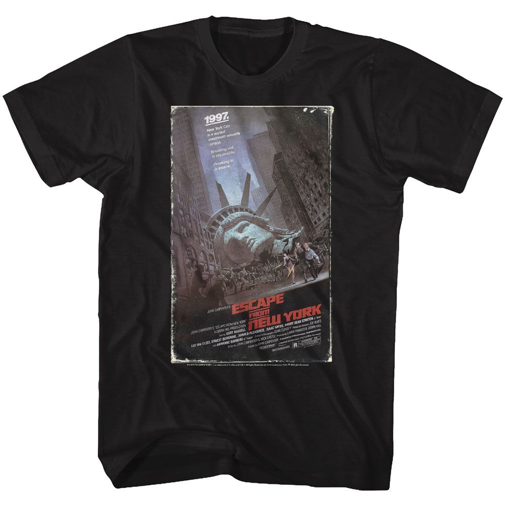 Escape From New York - Home Video - Short Sleeve - Adult - T-Shirt - clothing by TeeHivey.com