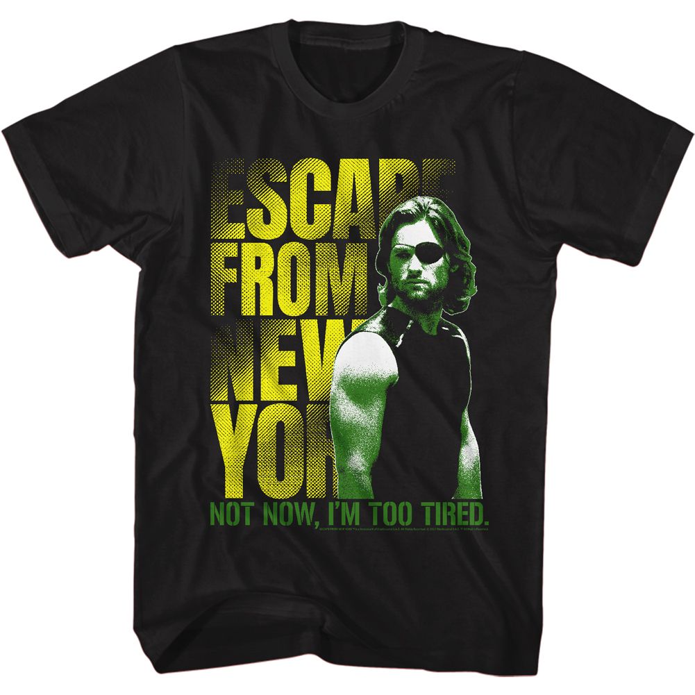 Escape From New York - Not Now - Short Sleeve - Adult - T-Shirt - clothing by TeeHivey.com