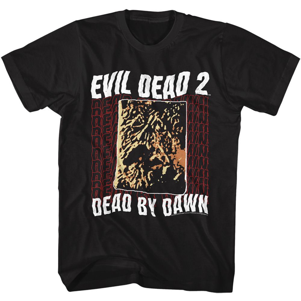 Evil Dead - Dead By Dawn Repeating - Short Sleeve - Adult - T-Shirt - clothing by TeeHivey.com