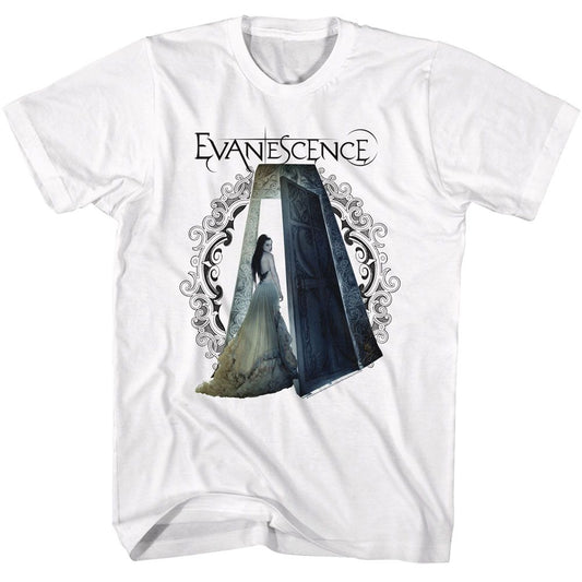 Evanescence - Mausoleum Angel - American Classics - Solid White Adult Short Sleeve T-Shirt (Image 1)