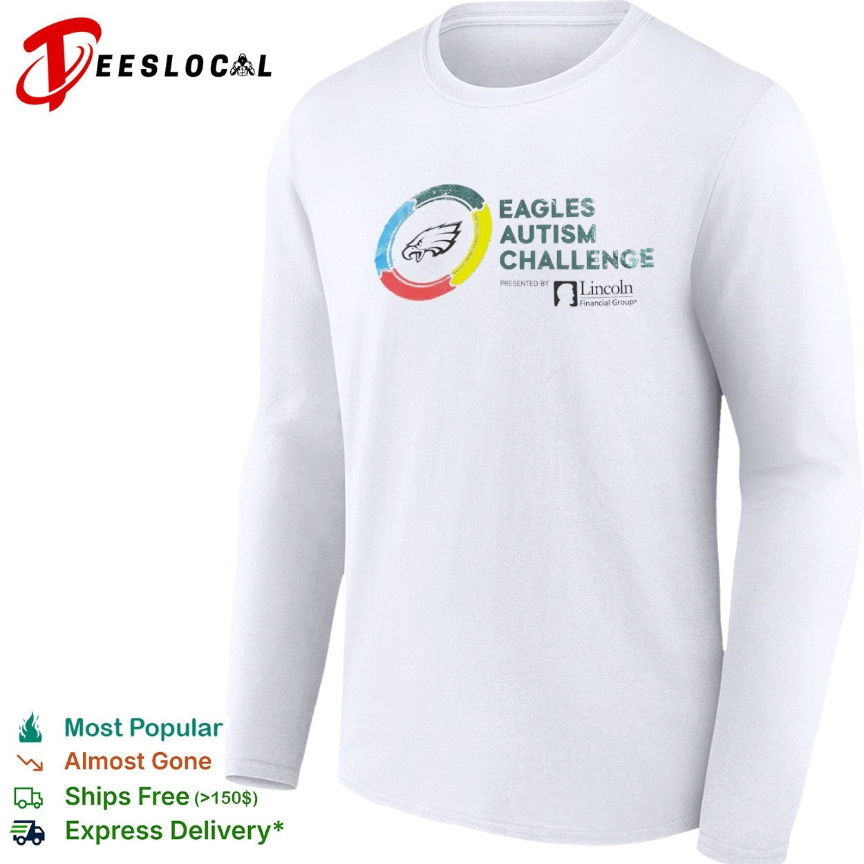 Eagles Autism Challenge Presented by Lincoln Financial Group Philadelphia Eagles shirt