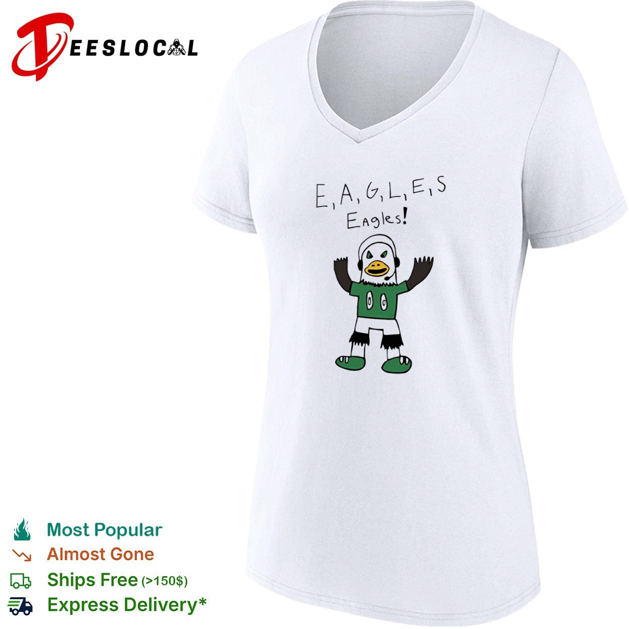 Eagles Philadelphia Eagles NFL parody caricature drawing mascot shirt