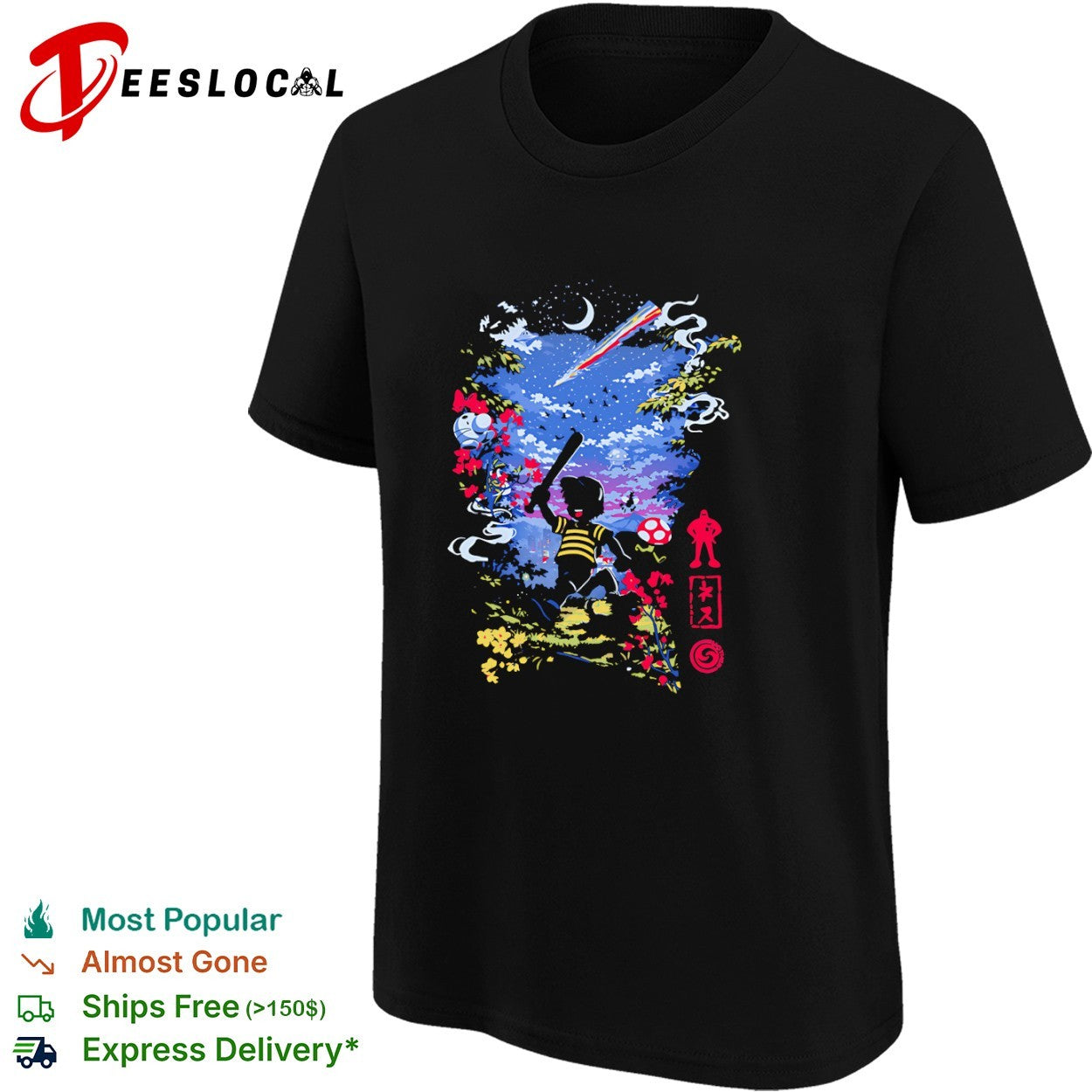 EarthBound Eagleland Meteorite shirt