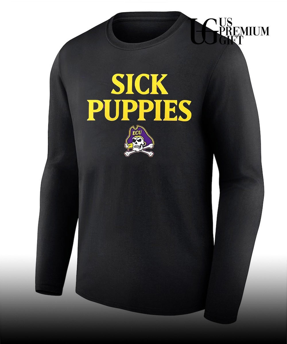 East Carolina Pirates football 2026 Sick Puppies shirt