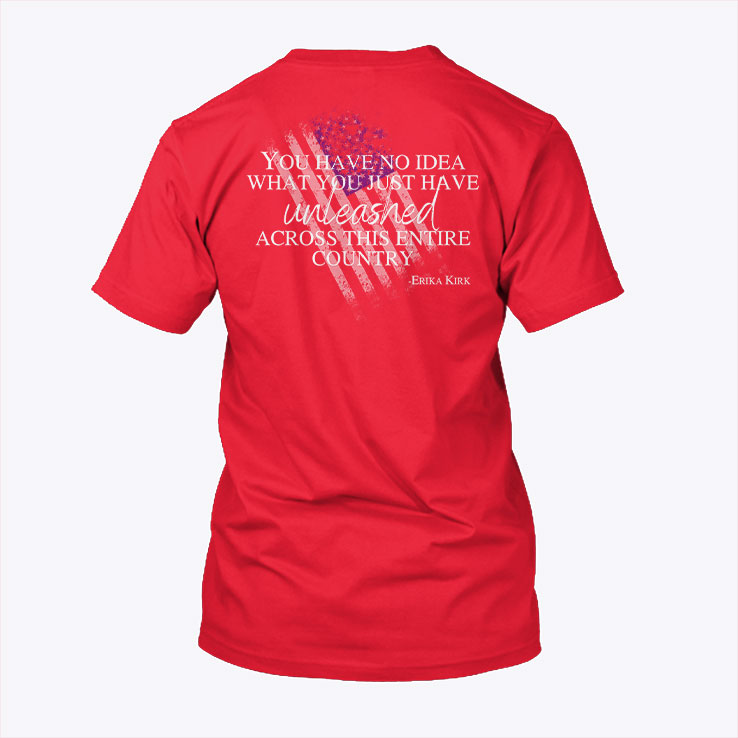 Echoing Her Battle Cry Erika Kirk T Shirt