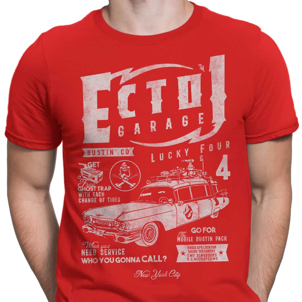 Ecto-1 Garage - Men's Apparel