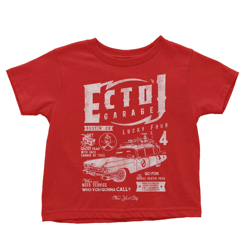 Ecto-1 Garage - Youth Apparel