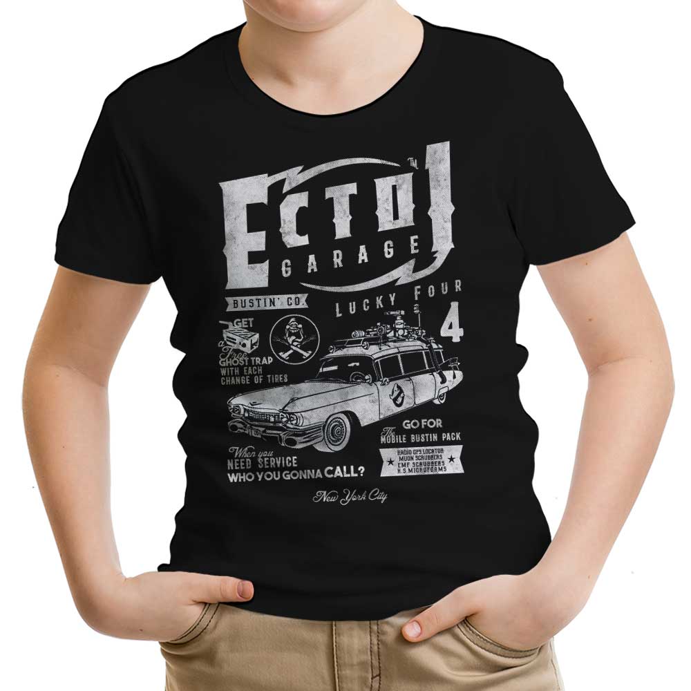 Ecto-1 Garage - Youth Apparel