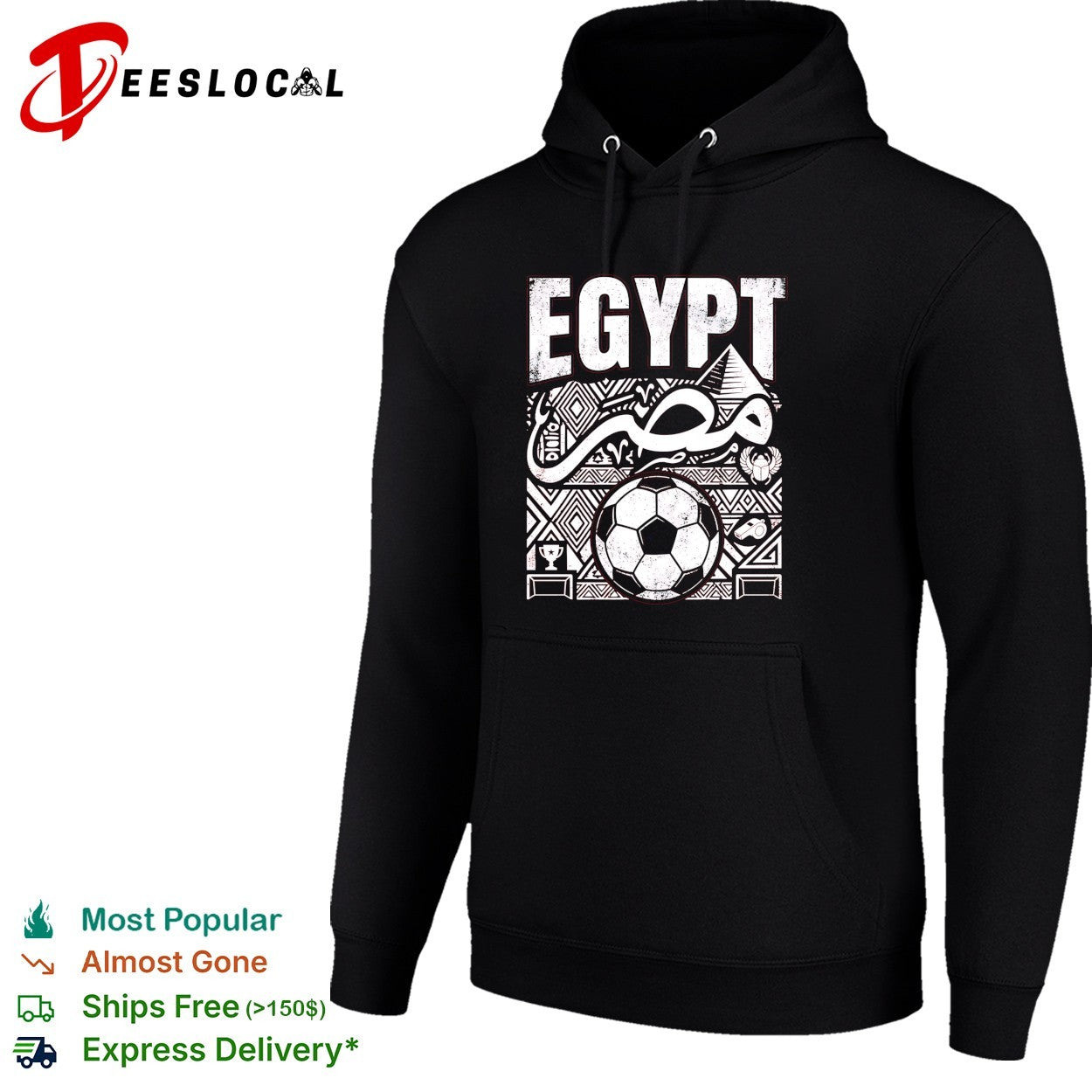 Egypt football soccer ball shirt